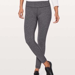 Lululemon high-rise wunder under size 12